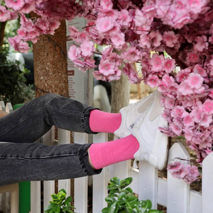 Happy Bits Socks - Wholesale Socks - Unisex - Plain Bamboo Socks Pack - 30 Pairs + 10 Free Pairs17