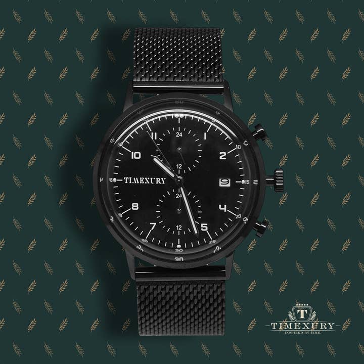 Chronos Noir for wholesale by LES MONTRES TIMEXURY INC