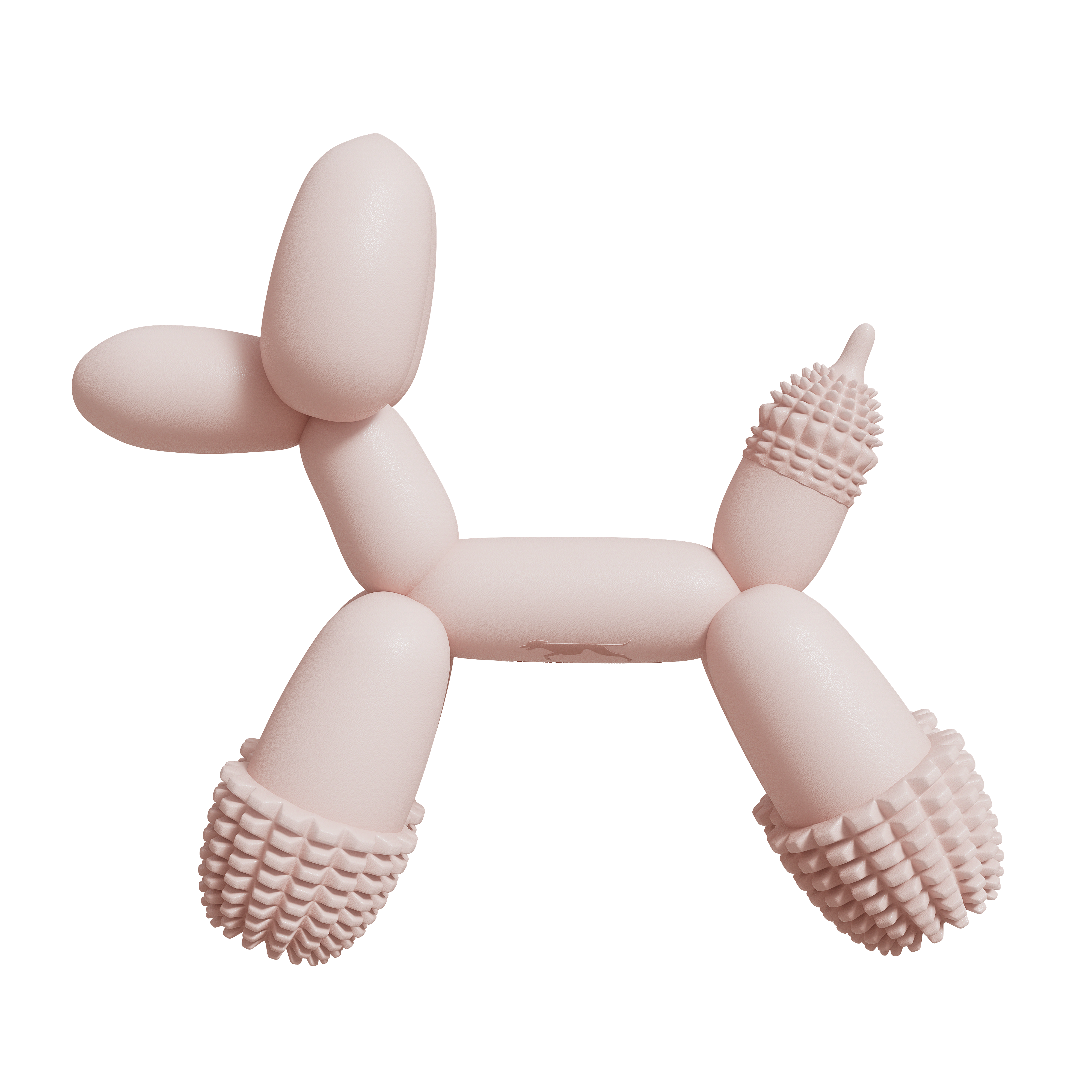 SANDDOG - Vente Jouet – chien - Jouet chien ballon artistique - rose8