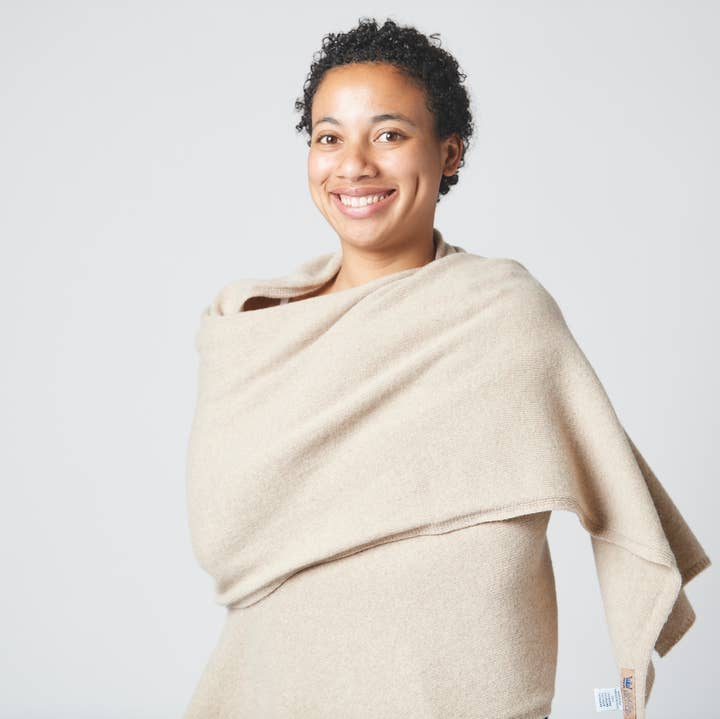 Margolis Pineo Italia - Wholesale Wrap - Women's - "ROBUSTO!" TRAVEL WRAP - 100% CASHMERE0