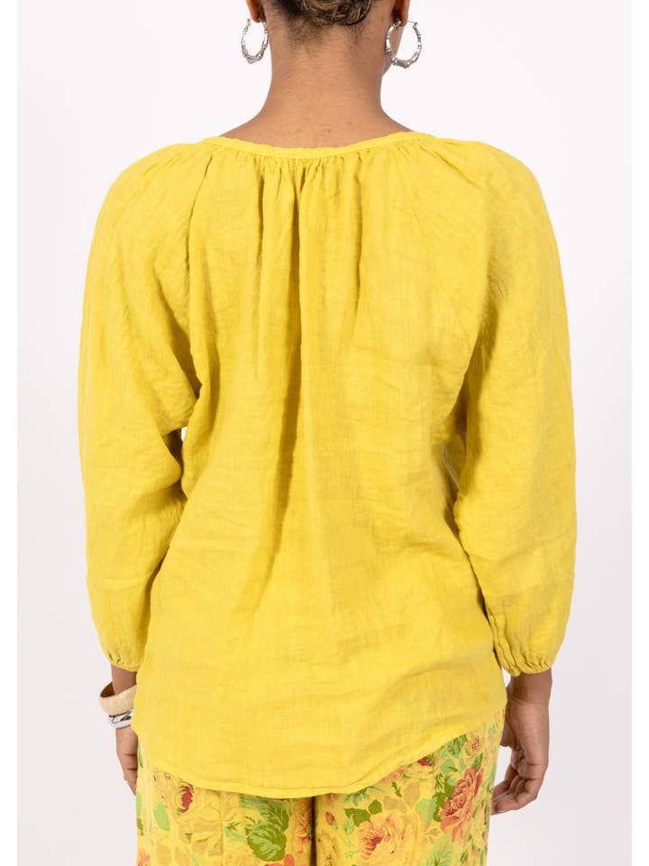 LINEN & COTTON HOUSE - Wholesale Blouse - Women's - LINEN BLOUSE AX 5009