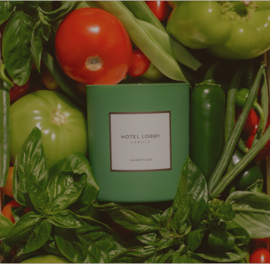 Hotel Lobby Candle - Wholesale Jar/Filled Candle - Hamptons - Luxury Soy Tomato Candle - 9.75 oz3