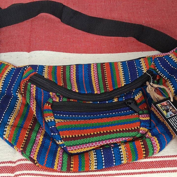 Guatemalteekse Gestreepte Heuptasje voor wholesale door Revy Fair Trade