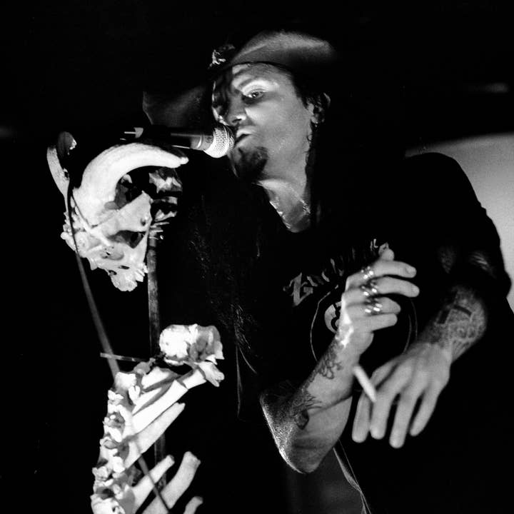 Al Jourgensen Ministry Impressão de Arte Metálica AJ10 por atacado de Breaking Rules Photography