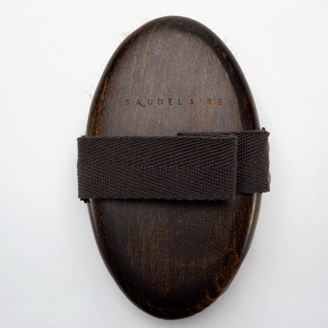 Baudelaire - Wholesale Body Brush - Beechwood 5" Body Brush2