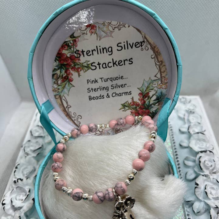 Sterling Silver Stacker Bracelets for wholesale by Catie Raymond Designs