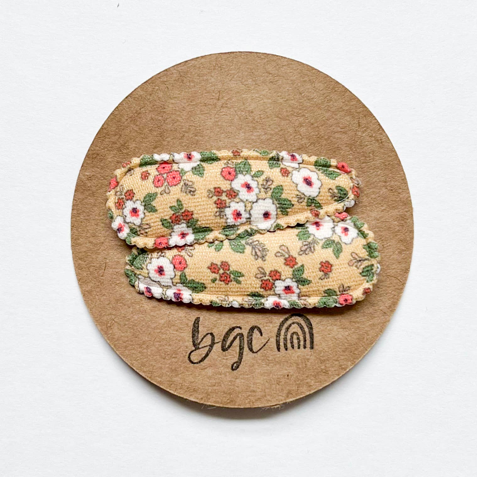 Baby Grey Clementine - Wholesale Hair Clip - Kids - Floraison Barette2