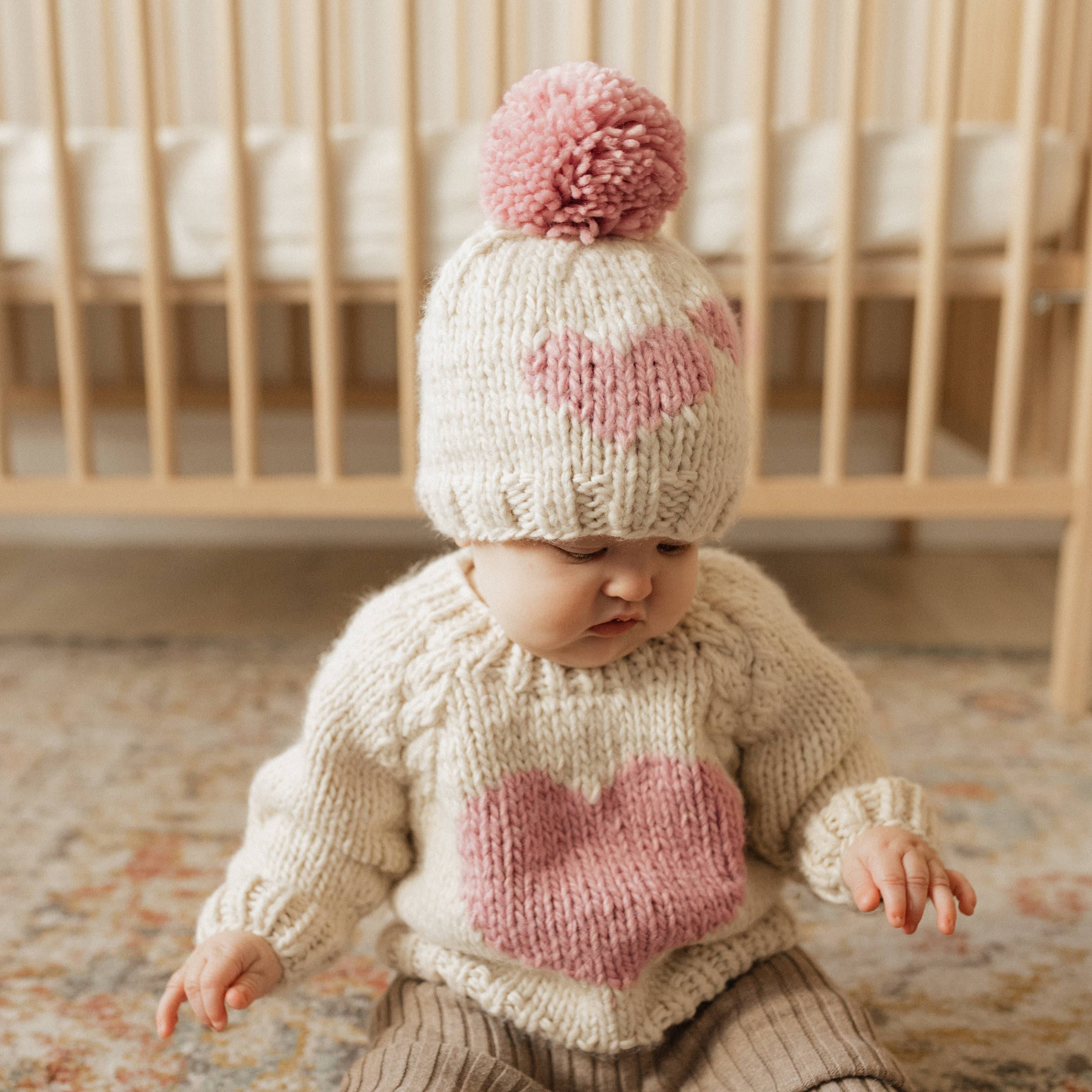 Huggalugs – wholesale Knitted jumper – Baby – Sweetheart Crew Neck Sweater Baby & Toddler4