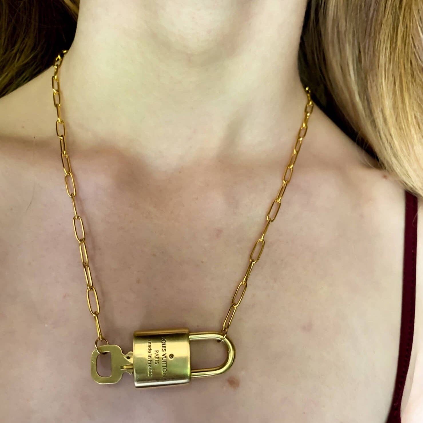 DRIP JEWELRY - Wholesale Pendant/Charm Necklace - Locked Up Necklace8