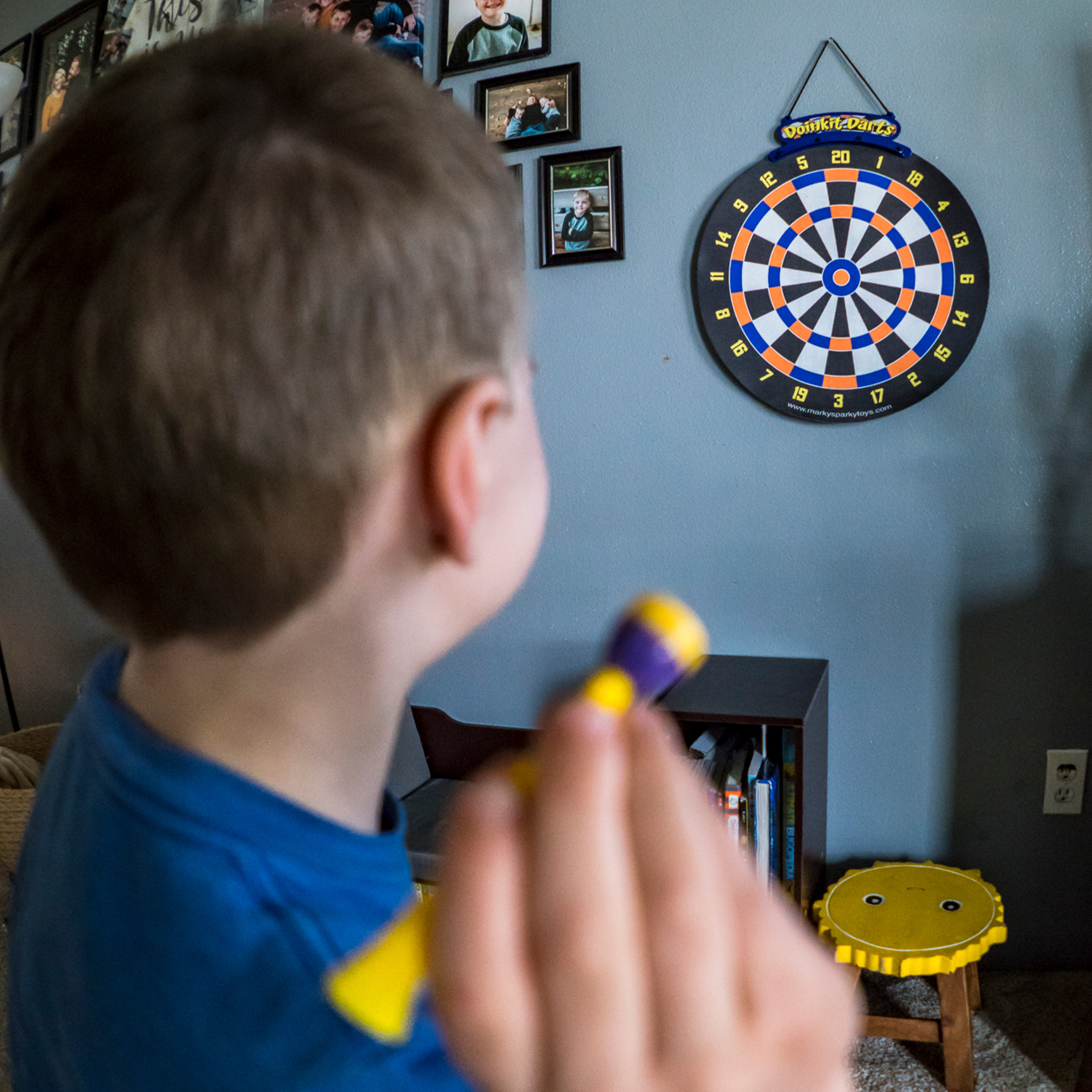 Marky Sparky Toys - Vente Jeu de sport – enfant et bébé - Doinkit® Darts Cible de Fléchettes Enroulable10