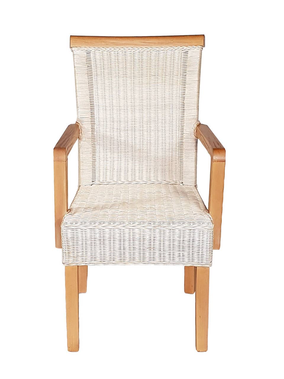 Voglrieder - Wholesale Chair - Dining Room Chairs Set with Armrests 4 Pieces Rattan Chairs Stu9