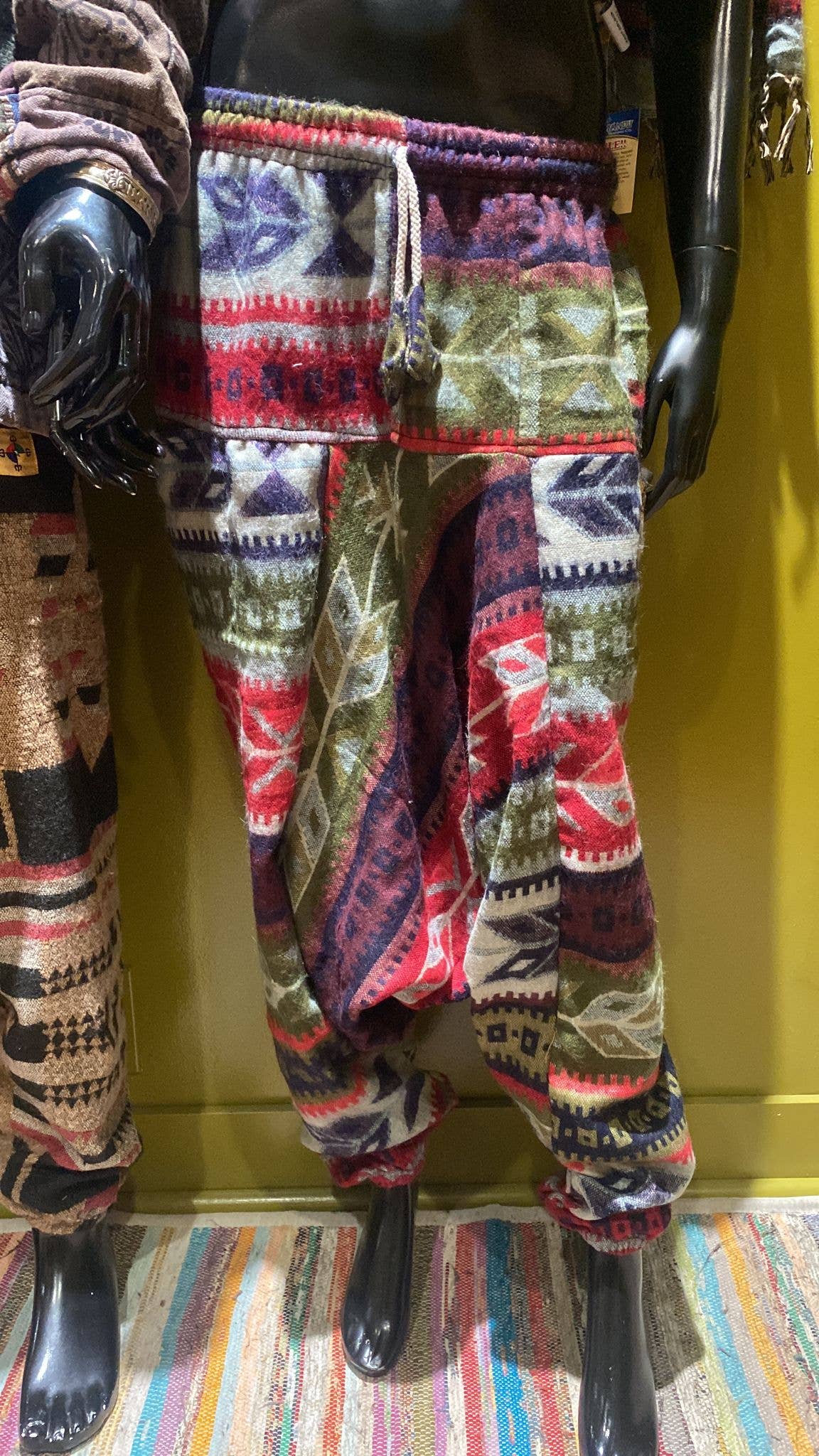 Katmandu Trading Co. - Wholesale Pants - Women's - Acrylic Cargo Pocket Harem Pants (Assorted)5