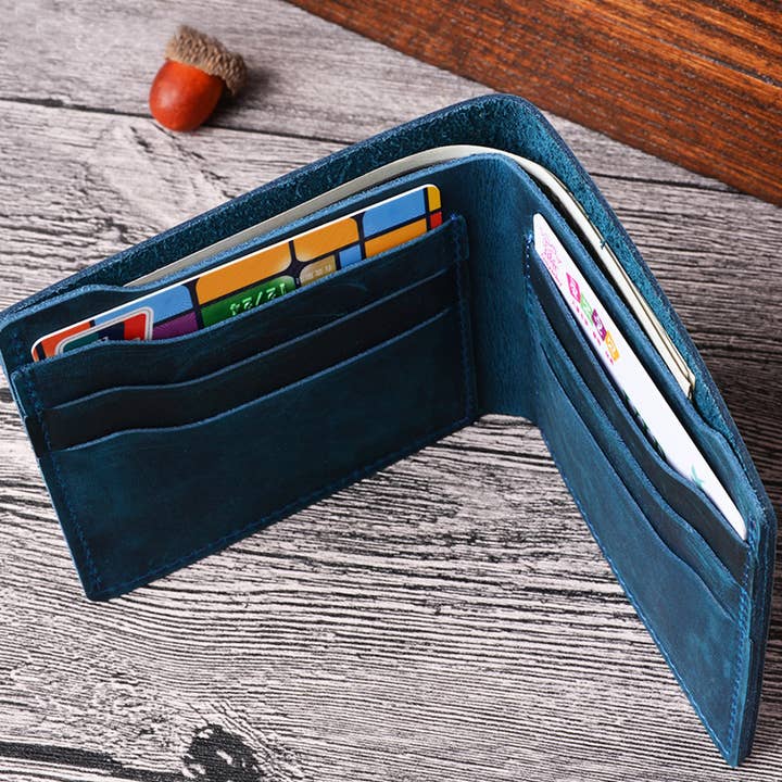American Leather Goods - Wholesale Wallet - Men's - Leather Wallet, Bifold Wallet, Handmade Wallet for Men