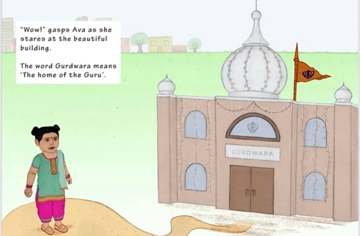 Ava’s Accessory Box - Wholesale Early Reader Book (6-8) - 'Ava Goes To The Temple' Childrens Gurdwara Educational Book3