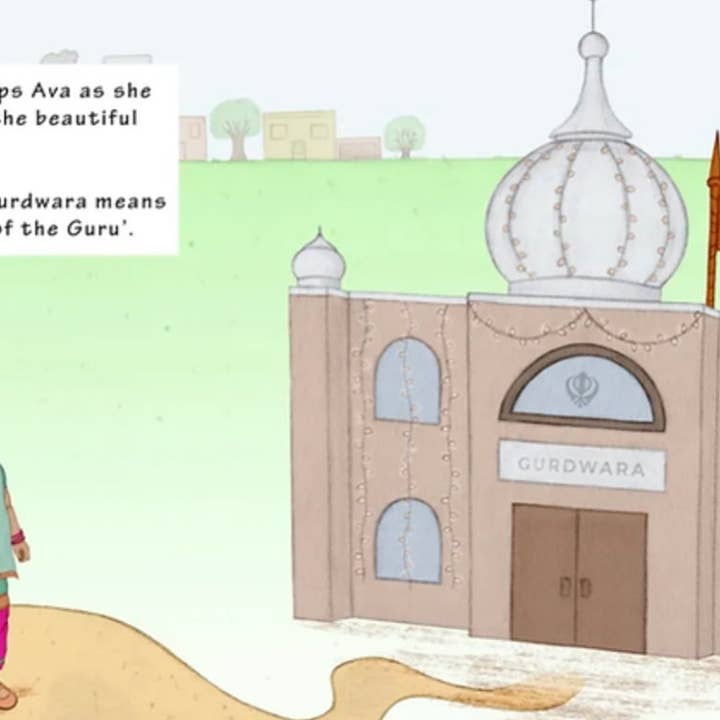 Ava’s Accessory Box - Wholesale Early Reader Book (6-8) - 'Ava Goes To The Temple' Childrens Gurdwara Educational Book3