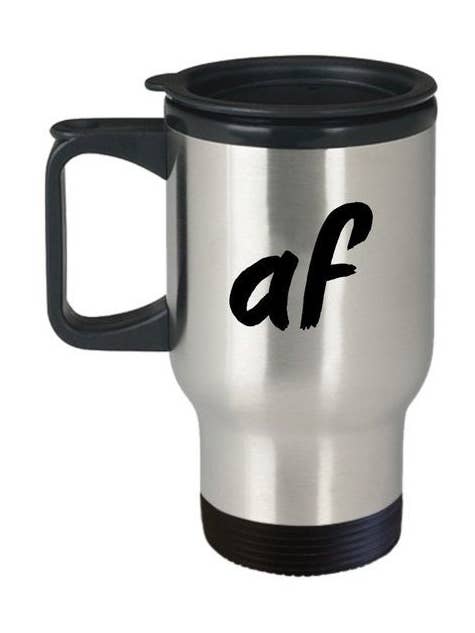 AF Travel Mug - AF Insulated Tumbler for wholesale by CustomHappy