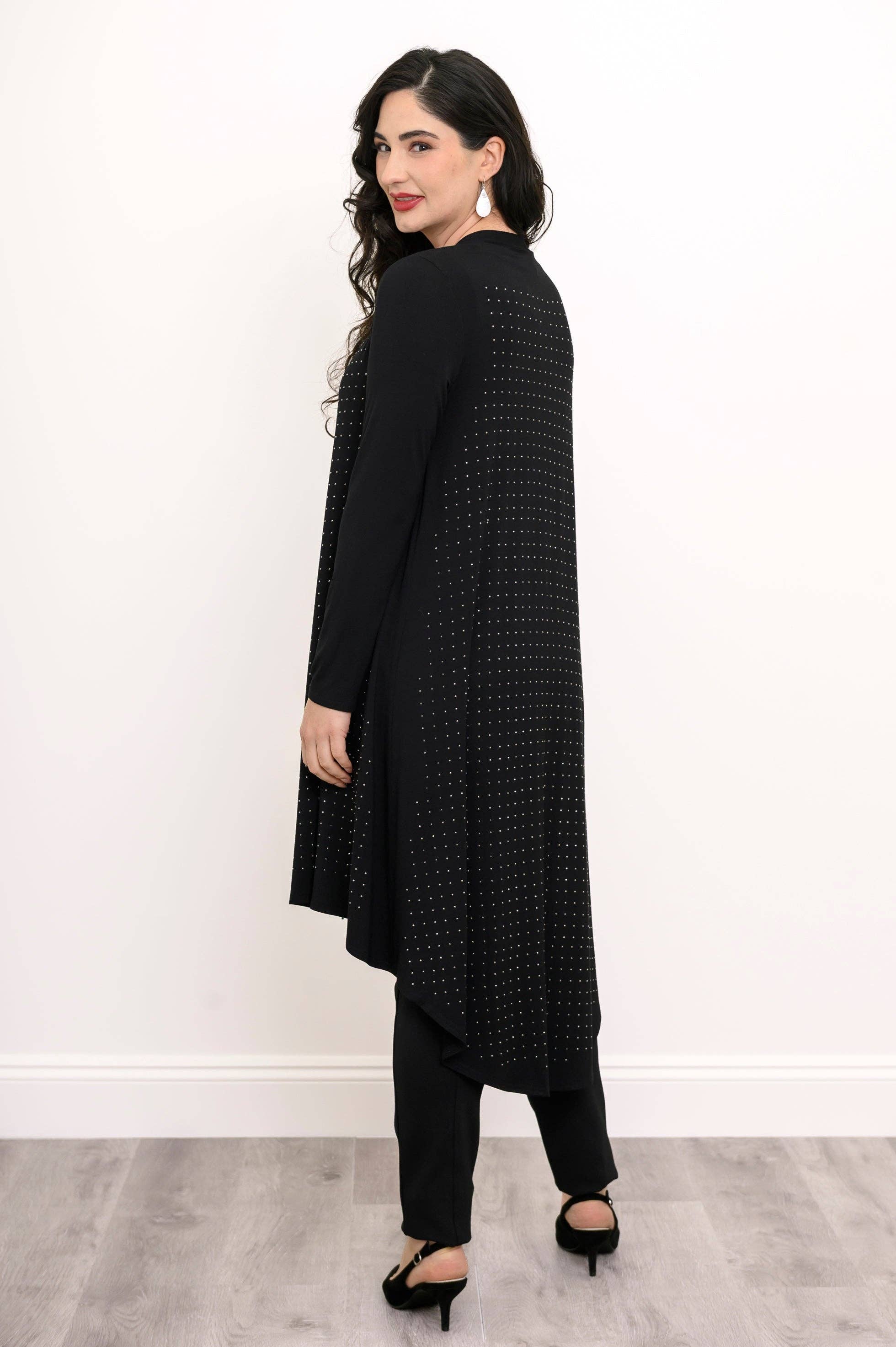 Blue Sky Clothing Co LLC – wholesale Jacka - Dam – Priscilla Jacka, Svart Diamant, Bambu7