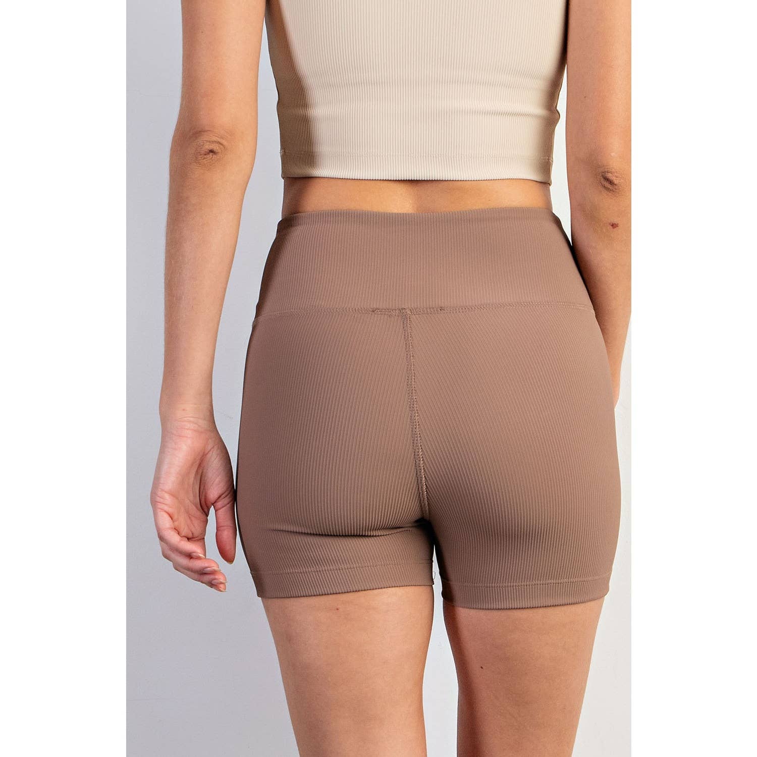 Rae Mode - Wholesale Athletic Shorts - Women's - NYLON RIB BIKER PANT WITH SIDE POCKETS7