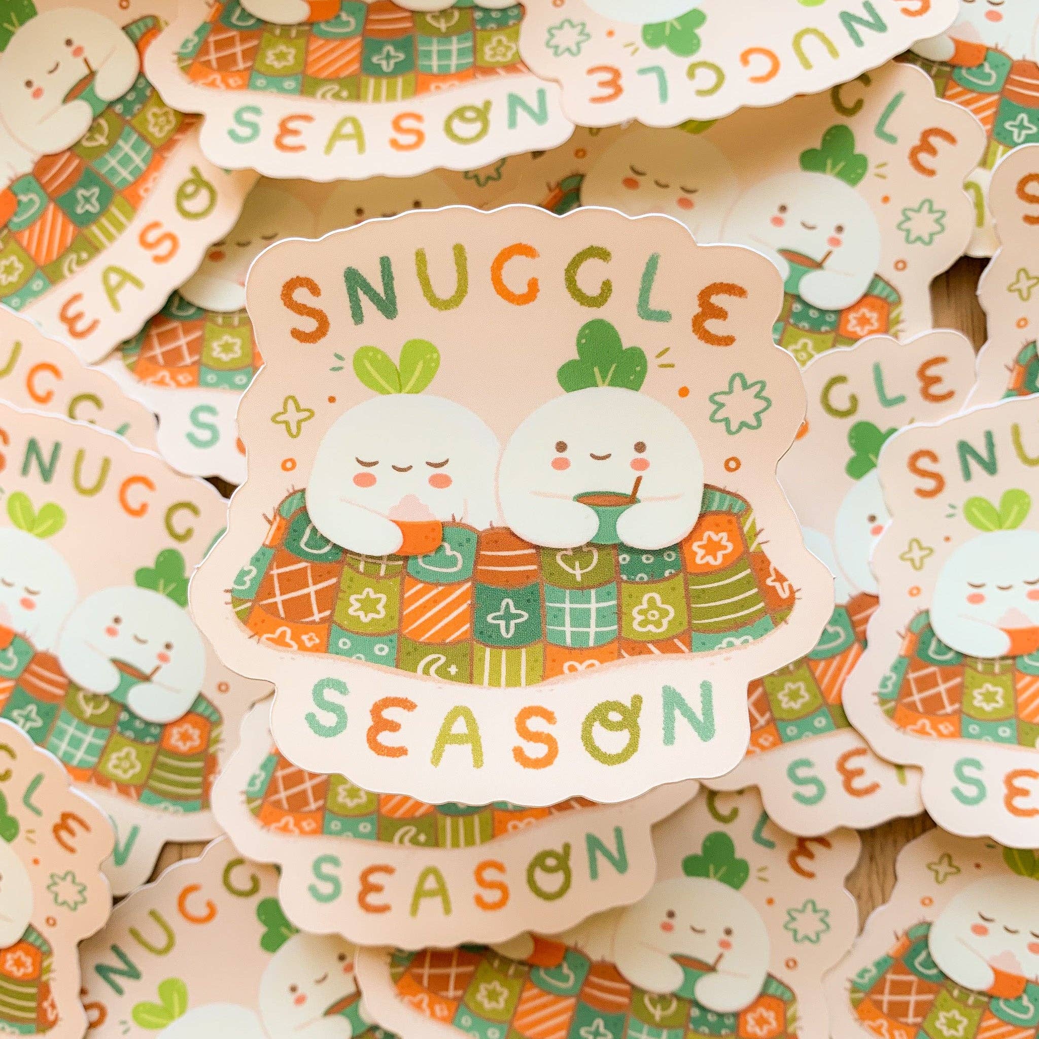 Laurel Mae Art – wholesale Sticker – Snuggle Season - Matte Vinyl Sticker3