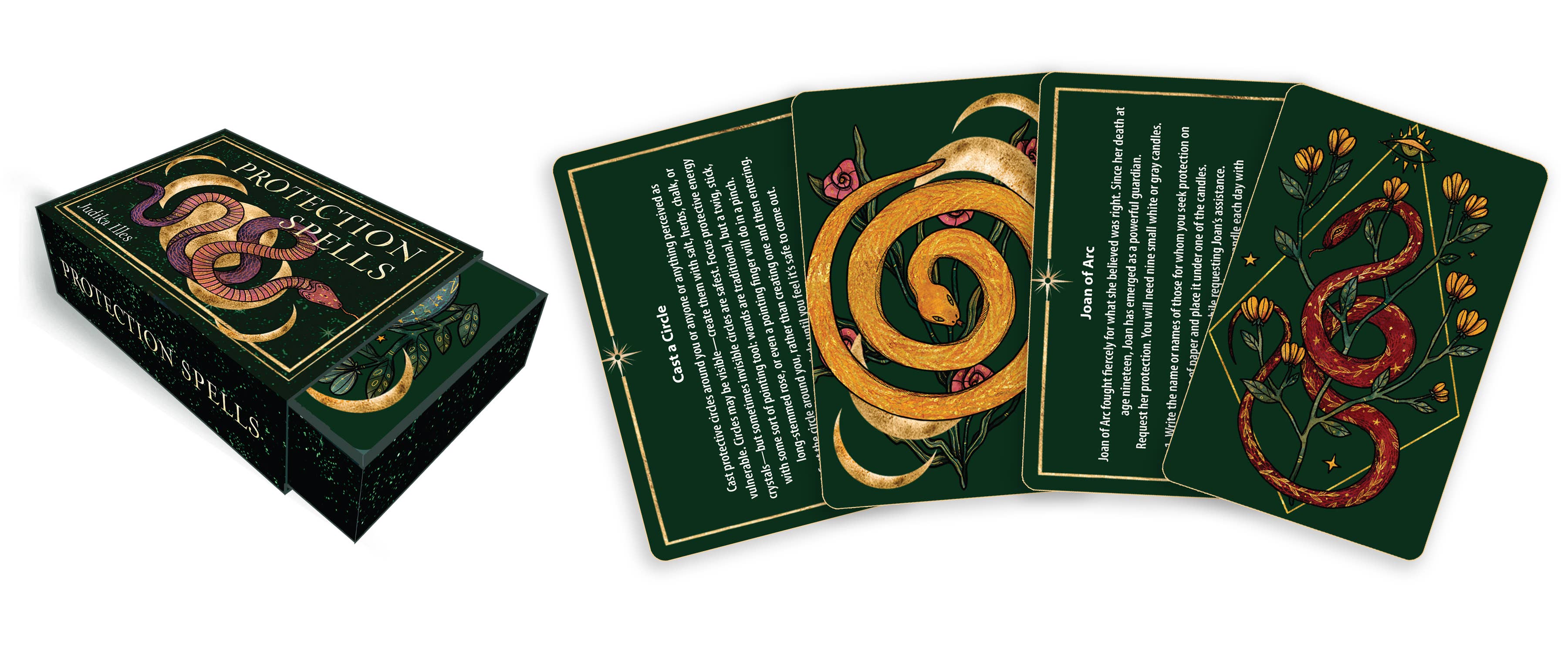 Red Wheel/Weiser LLC - Wholesale Tarot Cards - Protection Spells: 36 Cards for Magical Self-Defense (Mini)3
