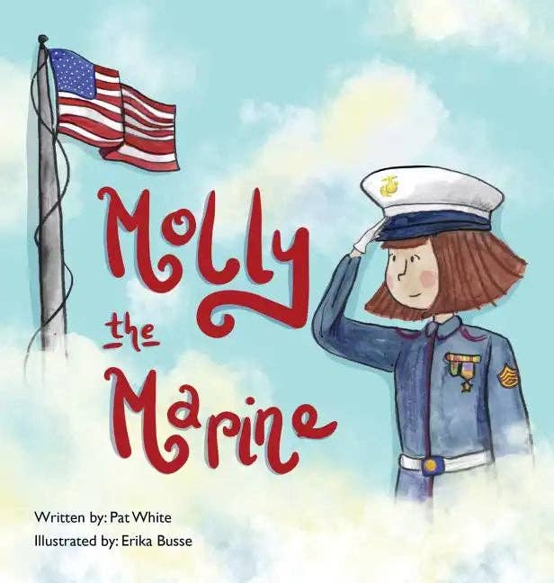 Books by splitShops - Wholesale Preschool Book (3-5) - Molly the Marine - Hardcover0