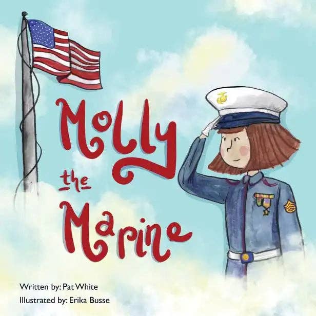 Books by splitShops - Wholesale Preschool Book (3-5) - Molly the Marine - Hardcover