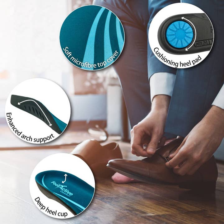 FootActive - Wholesale Inserts/Soles - Unisex - FootActive Comfort Orthotic Insoles