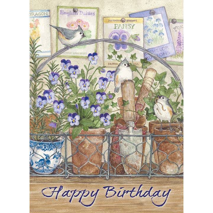 Flowers and Seeds - Birthday Value Card for wholesale by Legacy