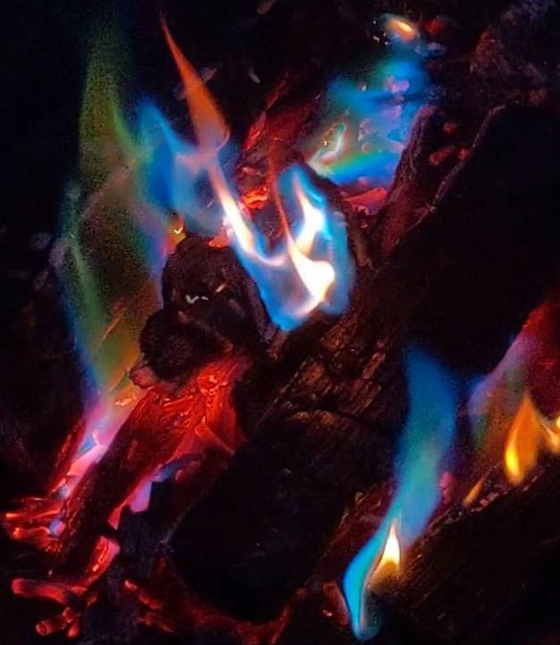 Azul/Verde Discos de llama de colores originales - Azul eléctrico de venta al por mayor en Faire5