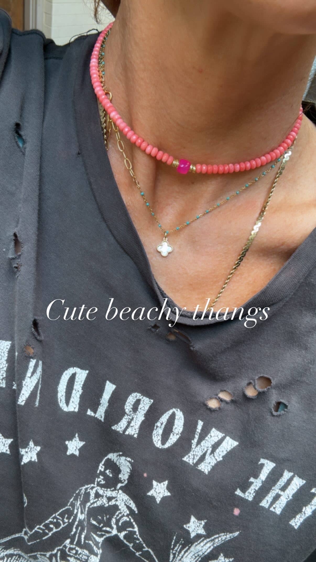 Sonya Renee Jewelry - Wholesale Beaded/Pearl Necklace - Mykonos necklace  Series2
