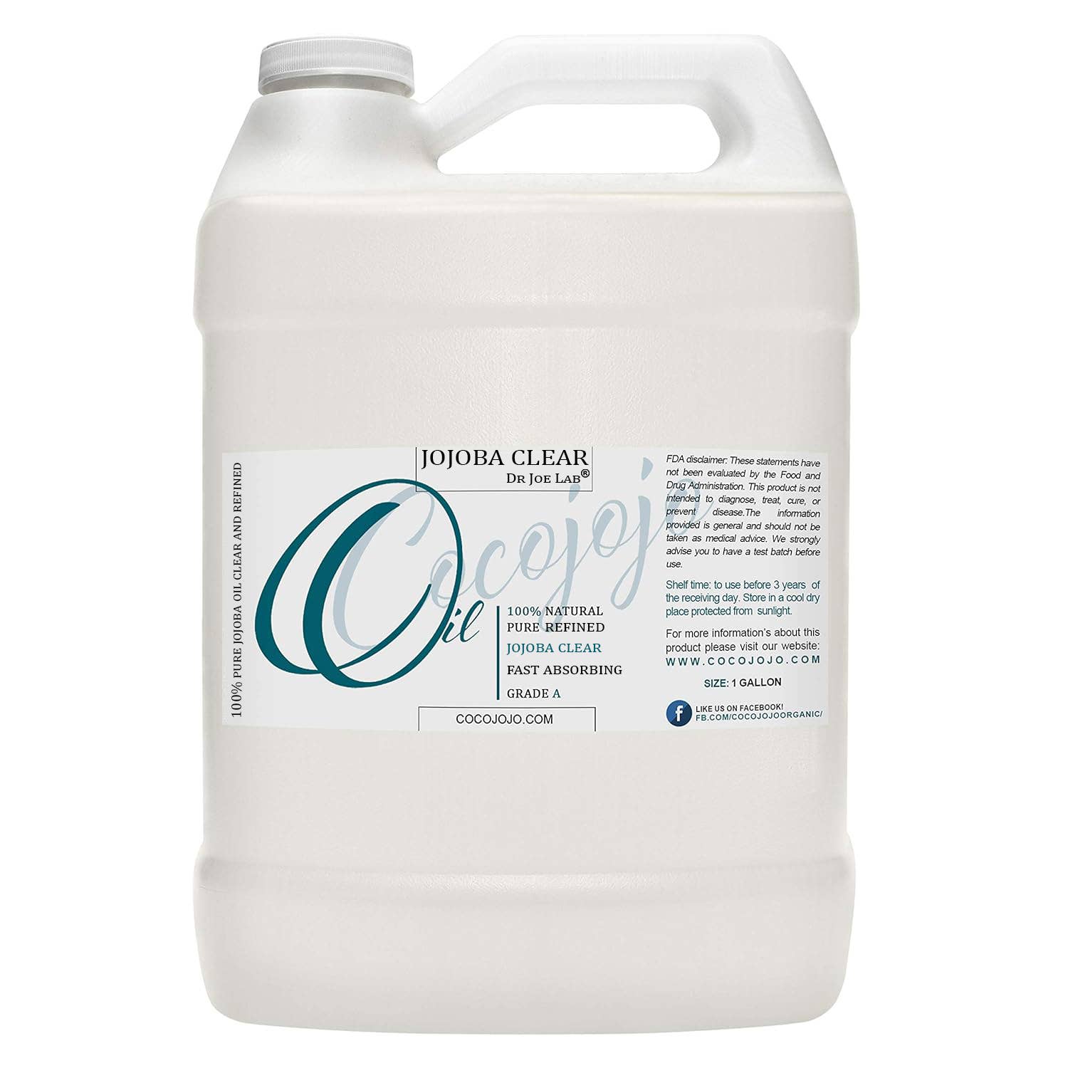 Coco jojo - Wholesale Bath/Body Oil - Jojoba Clear Oil Hohoba Refined COCOJOJO0