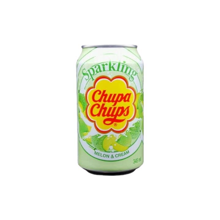 Sparkling Melon Cream Flavour Drink / Soda CHUPA CHUPS
345ml for wholesale by Made in eatalia