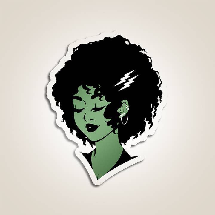 The Fabled Creative Co. - Wholesale Sticker - Awake - Bride of Frankenstein - Sticker