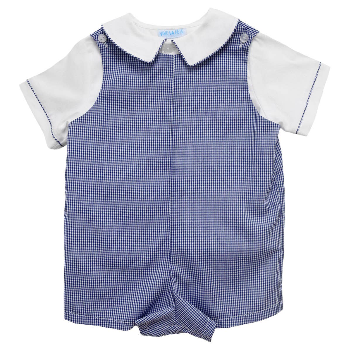 Vive La Fete - Wholesale Clothing Set - Baby - Boys Shortall & White Shirt5