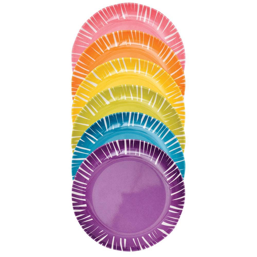 French Bull - Wholesale Appetizer Serveware - Fringe 6.5" Appetizer Plate - Set of 65