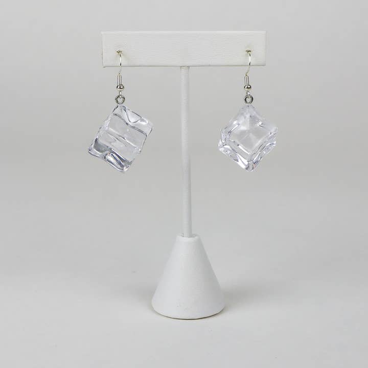 Ice, Ice Baby- Resin Ice Cube örhängen, Sterling Silver krokar för wholesale av Relume