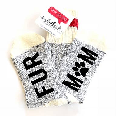 Meias de Mãe de Pelos por atacado de What She Said Creatives