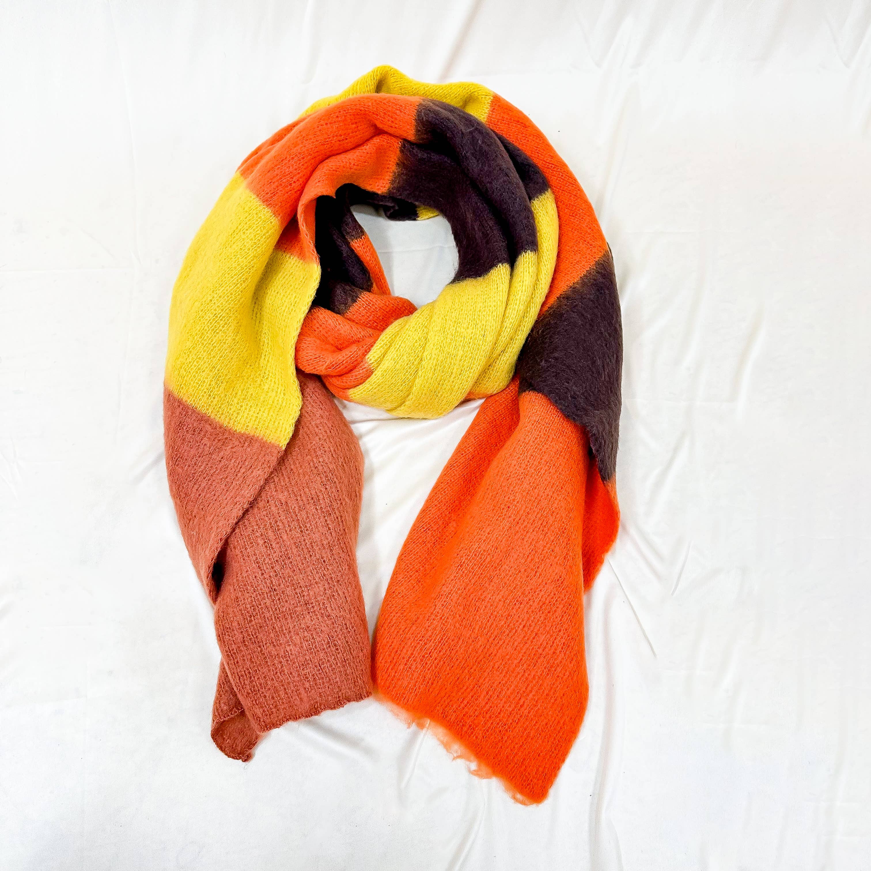 Karma Nepal Crafts – wholesale Scarf – Women's – Plaid Long Cashmere Feel Scarves12