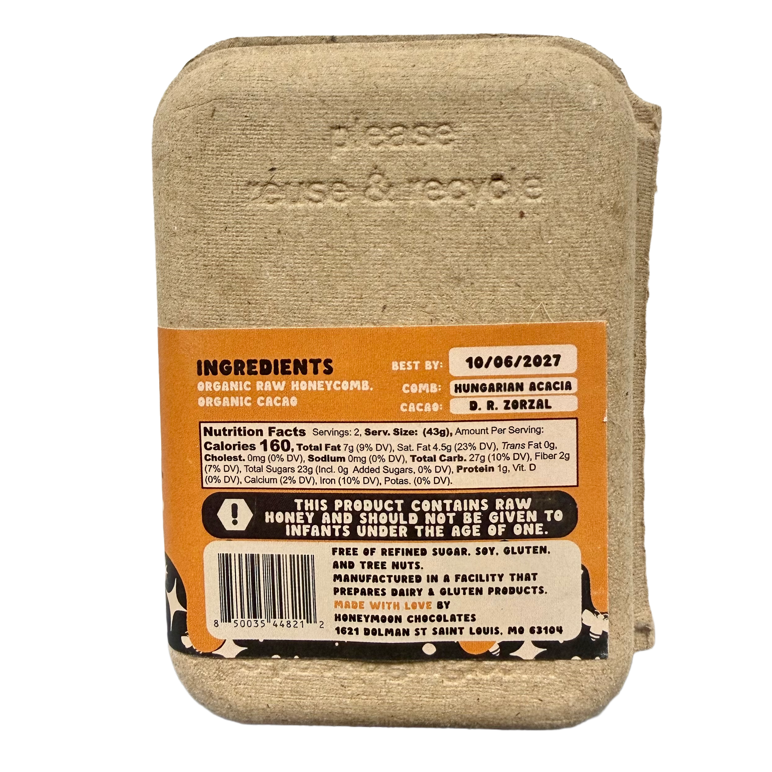 Honeymoon Chocolates - Wholesale Chocolate Covered Sweets - Chocolate Covered Raw Honeycomb1