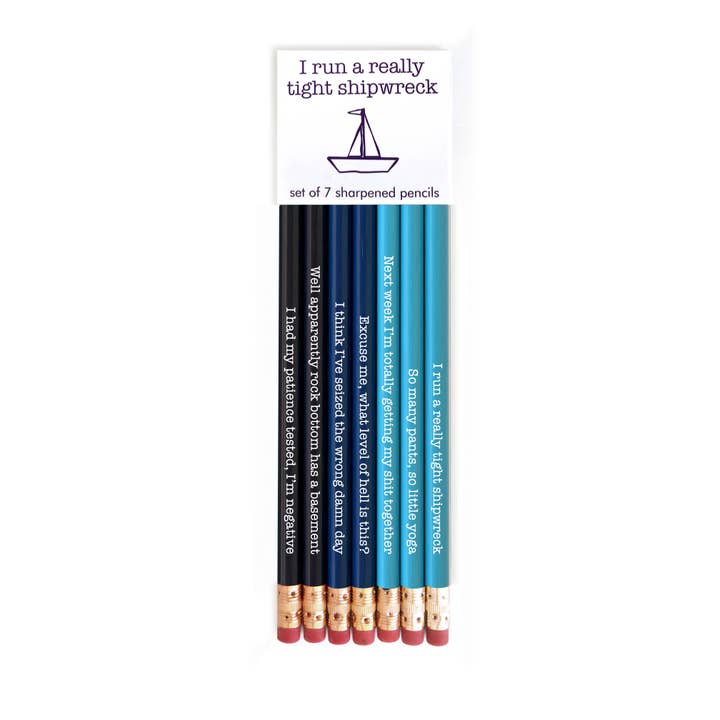 SNIFTY - Wholesale Pencil - SHIPWRECK PENCIL SET