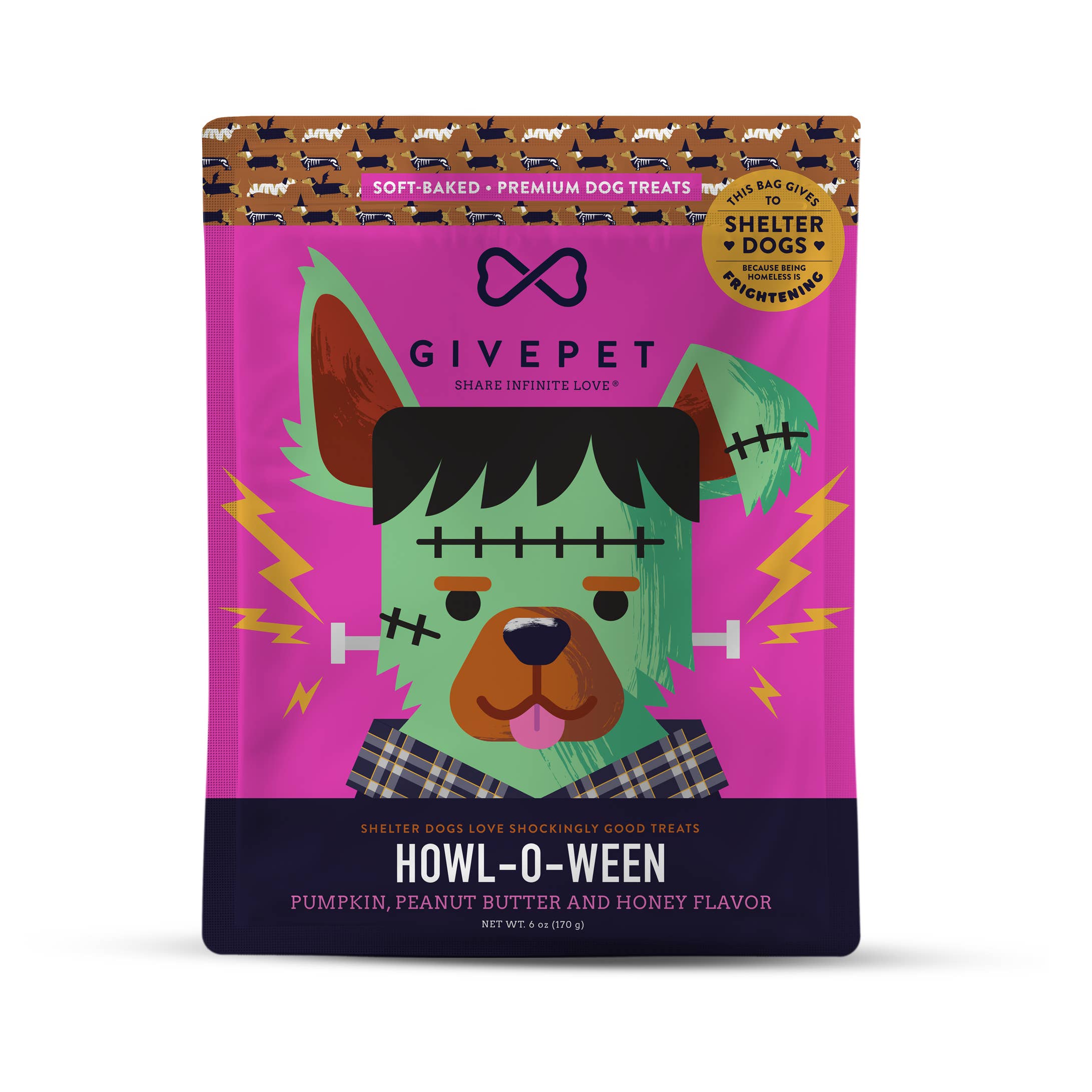 GivePet - Wholesale Pet Treats - Dog - GivePet Howl-O-Ween Halloween Dog Treats