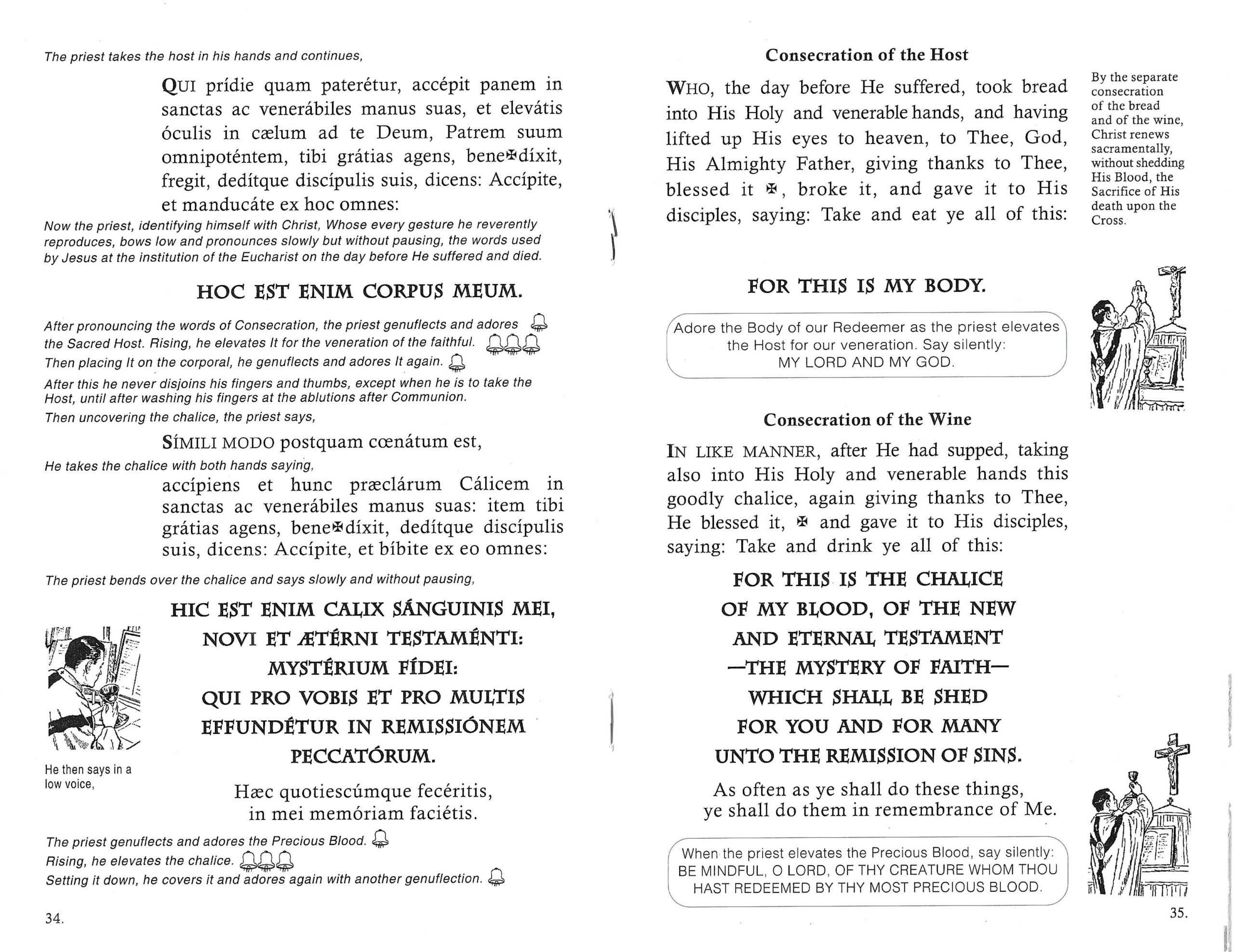 Oremus Mercy - Vente Religion - Livre - Missel Latin-Anglais Couverture Souple *NOUVEAU PRIX BAS*3