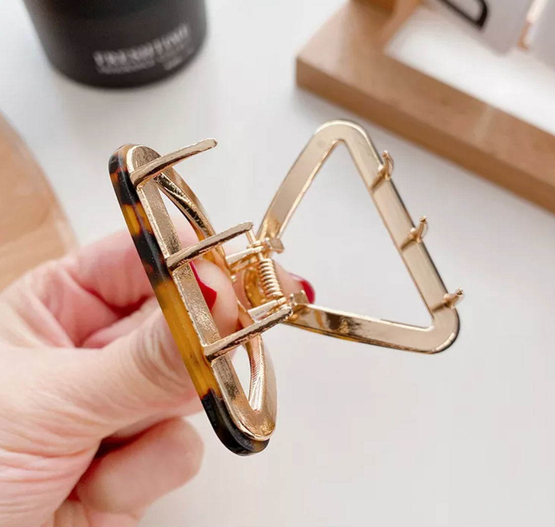 Swoon Beauty - Vendita all'ingrosso Fermaglio per capelli - Donna - Mollette a artiglio Ariel in acetato e metallo1