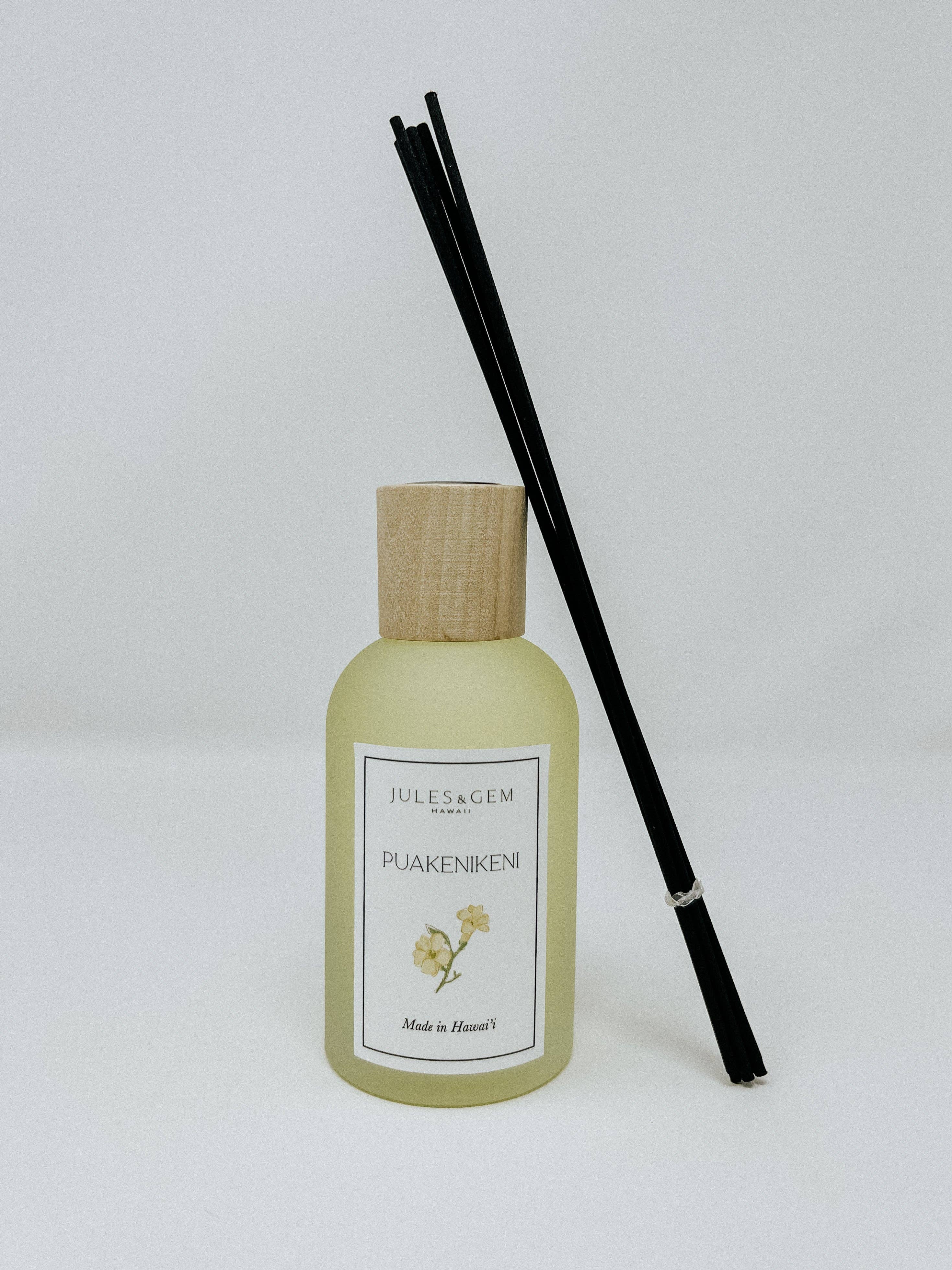 Jules and Gem Hawaii - Wholesale Reed Diffuser - Puakenikeni Reed Diffuser2