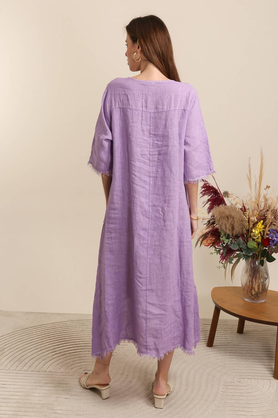 LÉA & LUC - Vendita all'ingrosso Vestito - Donna - Abito in 100% lino RIF. 1013626