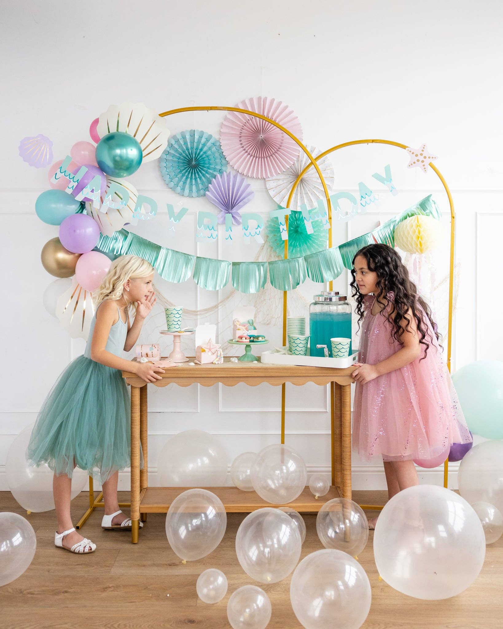 My Mind’s Eye – wholesale Engångskopp – SEA1011 - Mermaid Tail Partykoppar i papper - 12 oz6