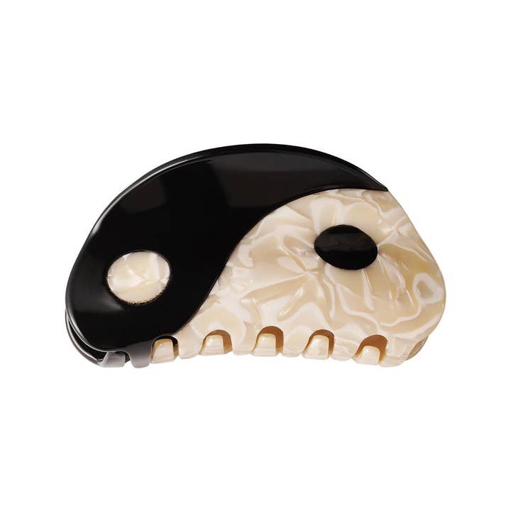 SHINE BUY - Wholesale Hair Clip - Women's - Hairclip Yin-Yang Green Sheet Material1