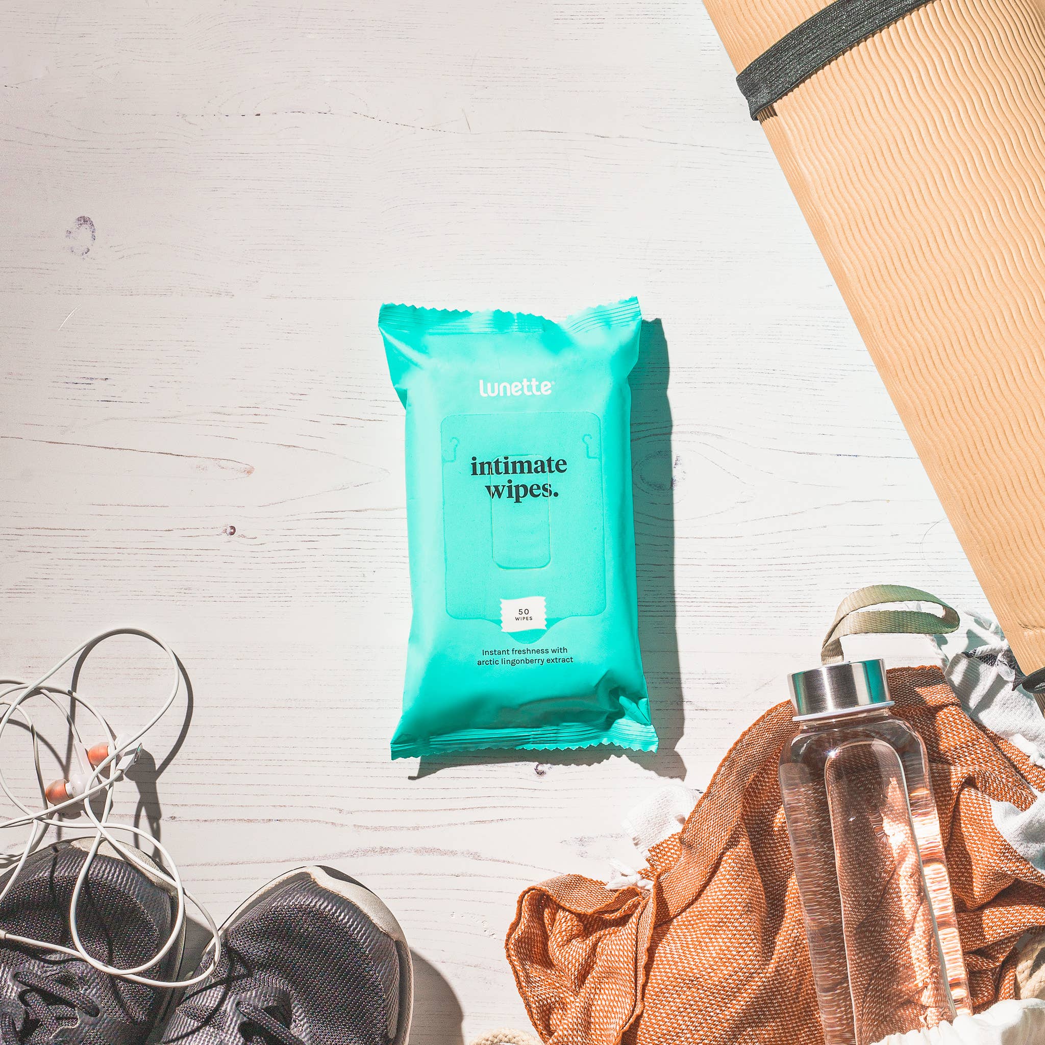 Lunette - Wholesale Face & Body Wipes - Lunette Intimate Wipes 50 pack3