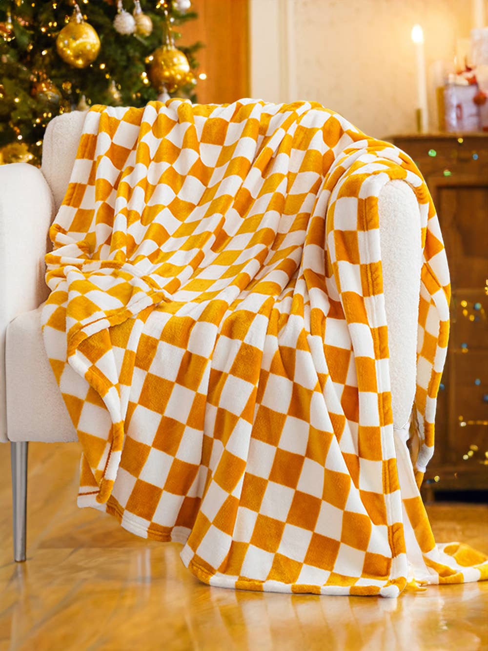 1 the Woman - Wholesale Throw Blanket - Checkerboard Printed Soft Throw Blanket 47*78 inch | 7 Color0