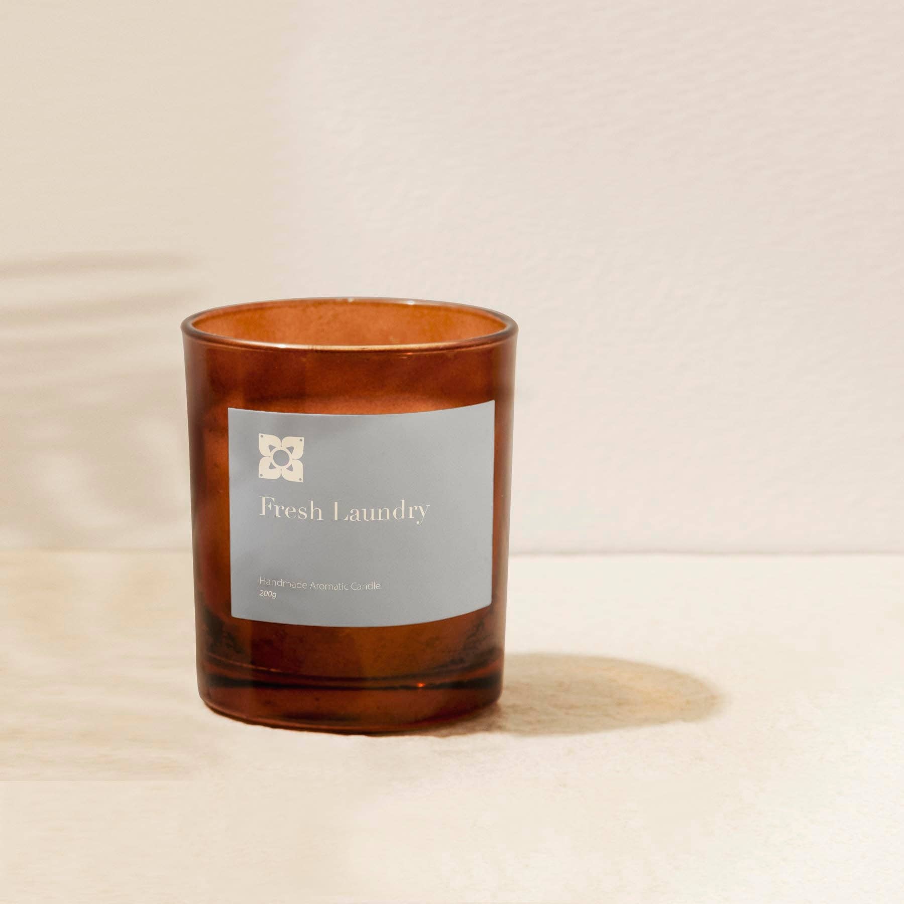 Amber&Horn – wholesale Burkljus – Färsk tvätt doftljus